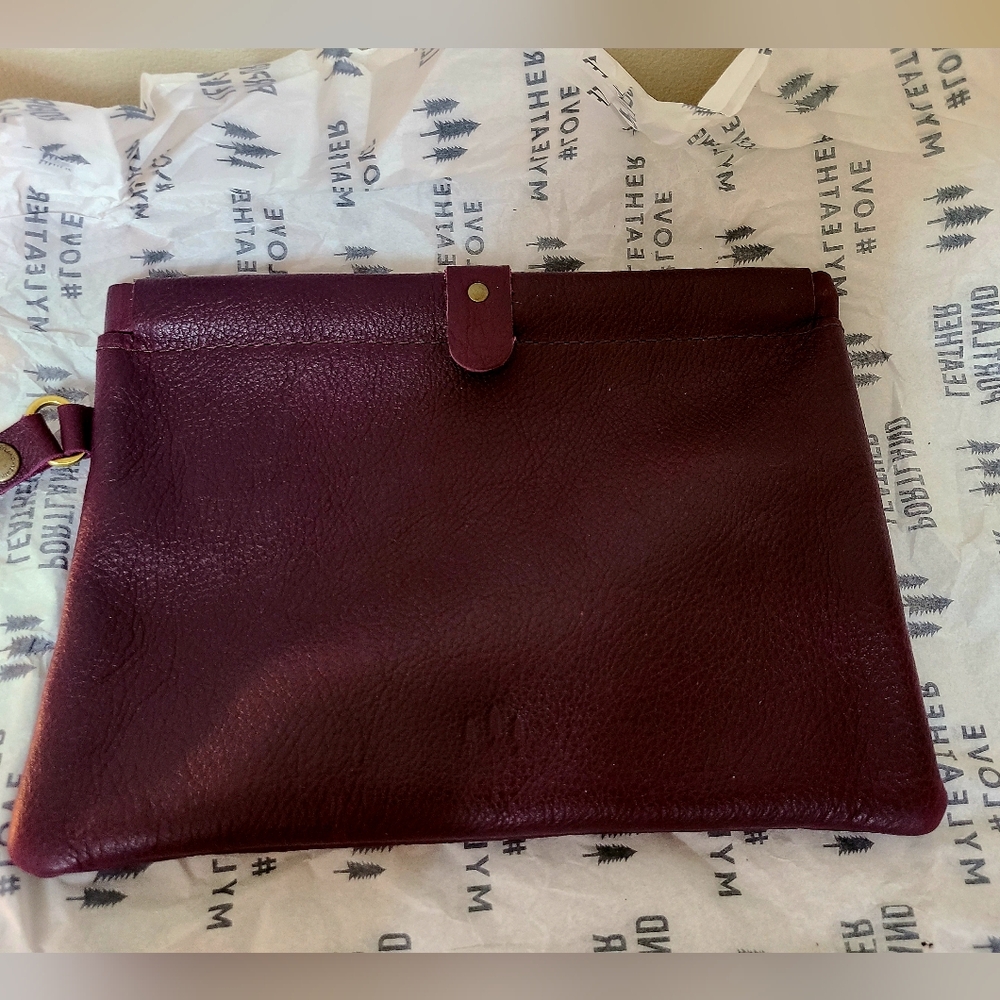 Portland Leather Goods PLG Framed Pouch